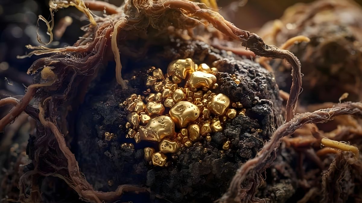 Gold-Producing Fungus
