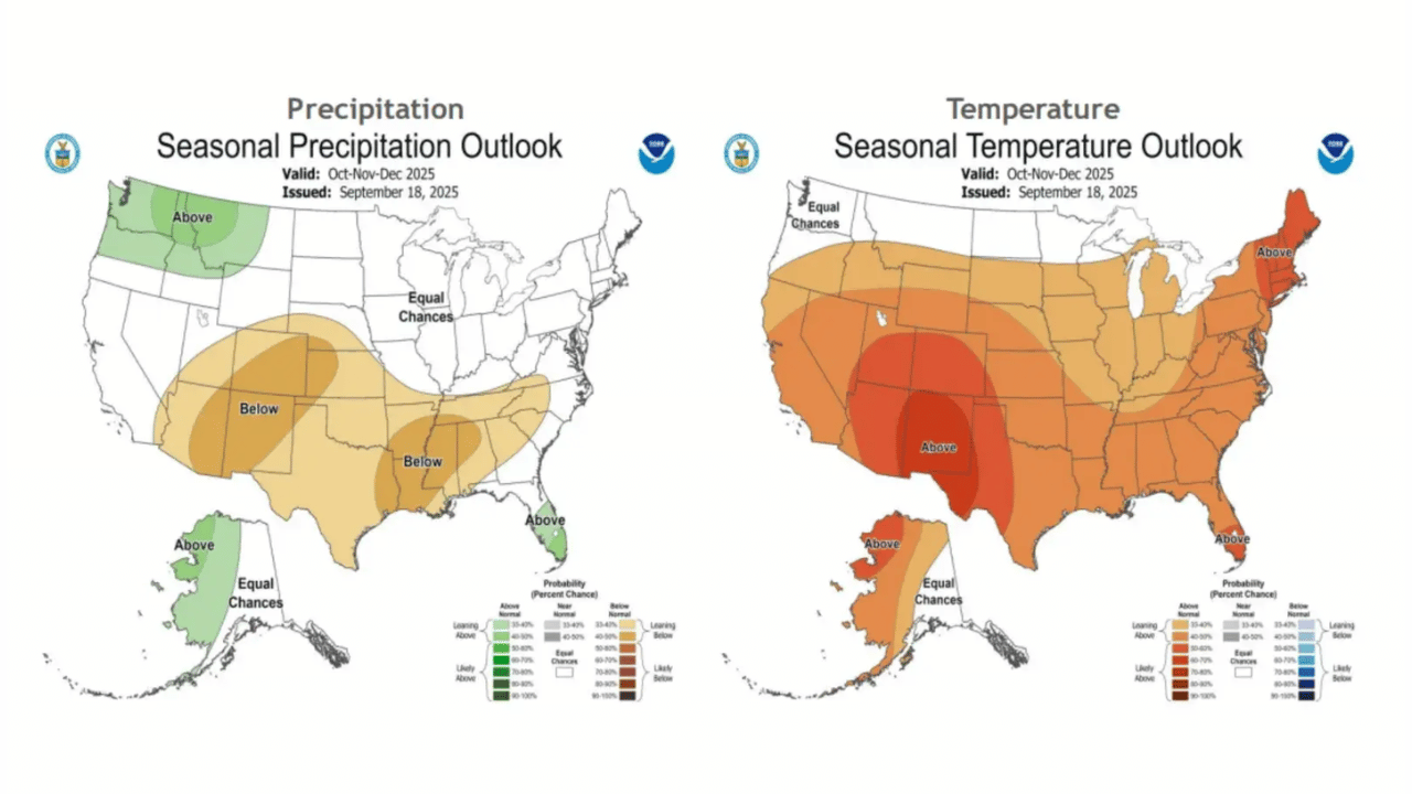 La Niña Map Reveals Winter Forecast Across Every US State
